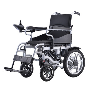 Adult Disabled Handicapped Travel Portable Lightweight Aluminum Foldable Power Motorized Electric Wheel Chair