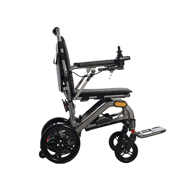 J&J Mobility small  Ultra light  stand up electric wheelchair  Aluminum mobile foldable power wheelchair