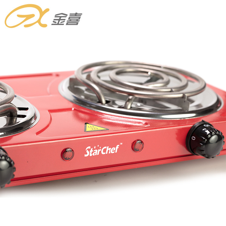 Cheap 2 burner 2000W Electric Hotplate Stoves