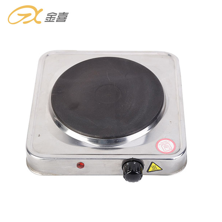 High Quality Stainless Steel Solid Single Burner Electric Cooking Heater Hot Plate