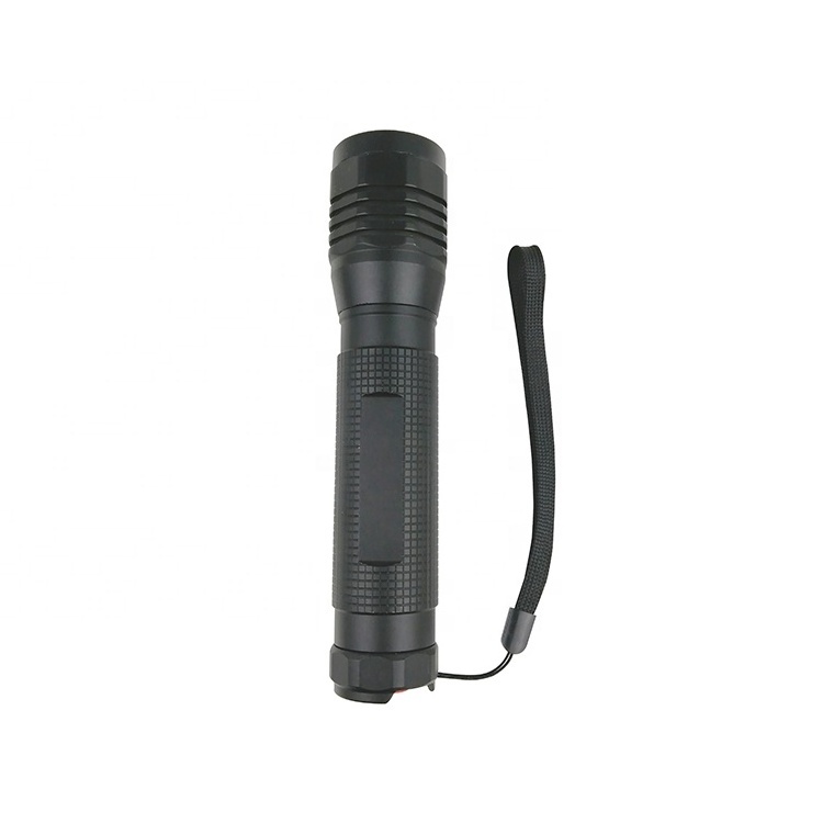 Manufacturer Super bright 800 lumens IP67 waterproof zoomable aluminum torch led flashlights