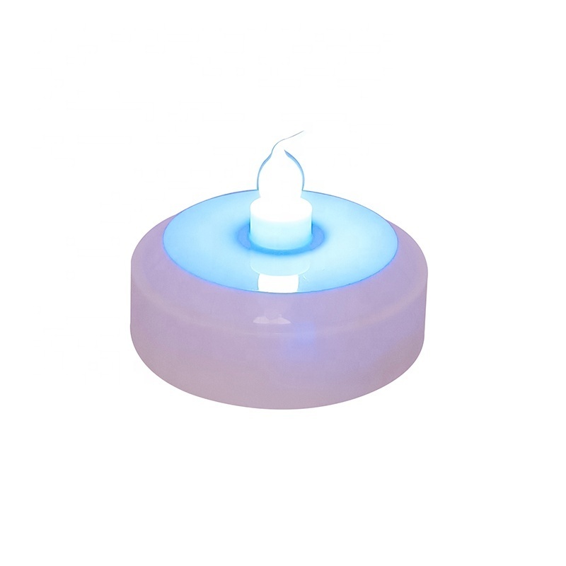 New Decoration LED Light Plastic 3 AAA Battery Powered Electronic Big Tea light LED Candle