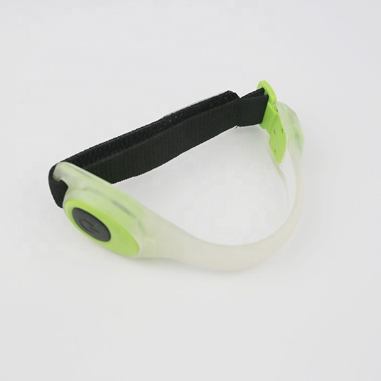 Outdoor LED Sports Wrist Leg Armband Flashing Safety Warning Light for Running Cycling Hiking Jogging