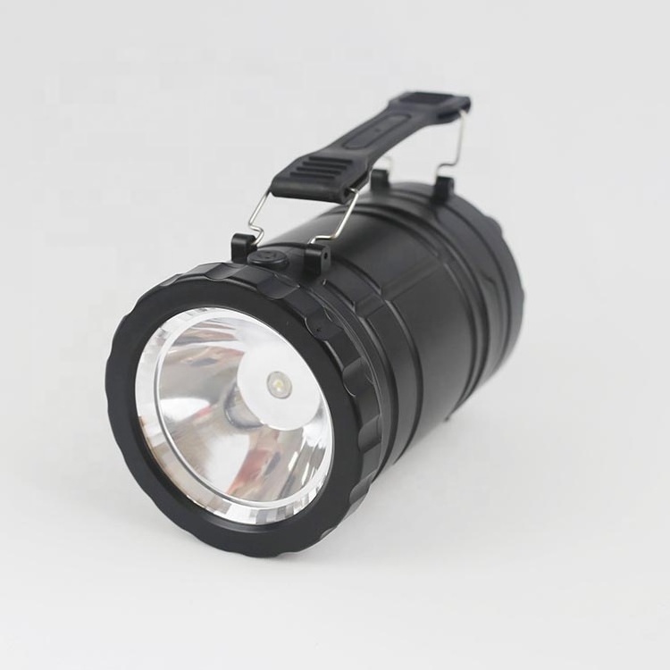 Dry battery powered portable pop up lantern flashlight COB led camping light