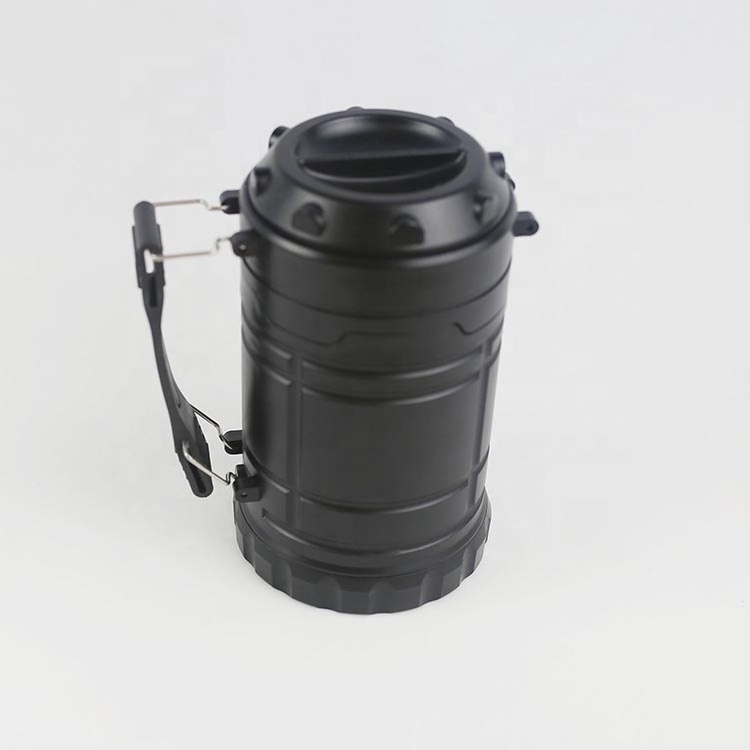 Dry battery powered portable pop up lantern flashlight COB led camping light