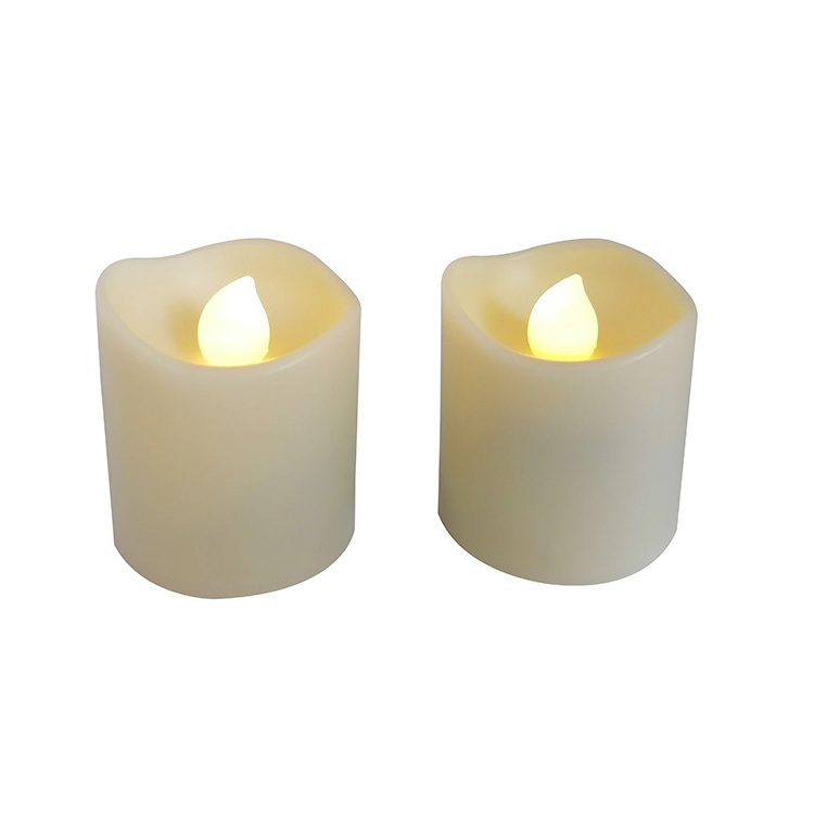 China small flameless flicker tealight remote control led candle light