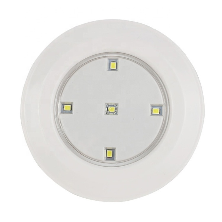 Ultra Bright Ceiling Wireless SMD puck led light with remote control set of 3