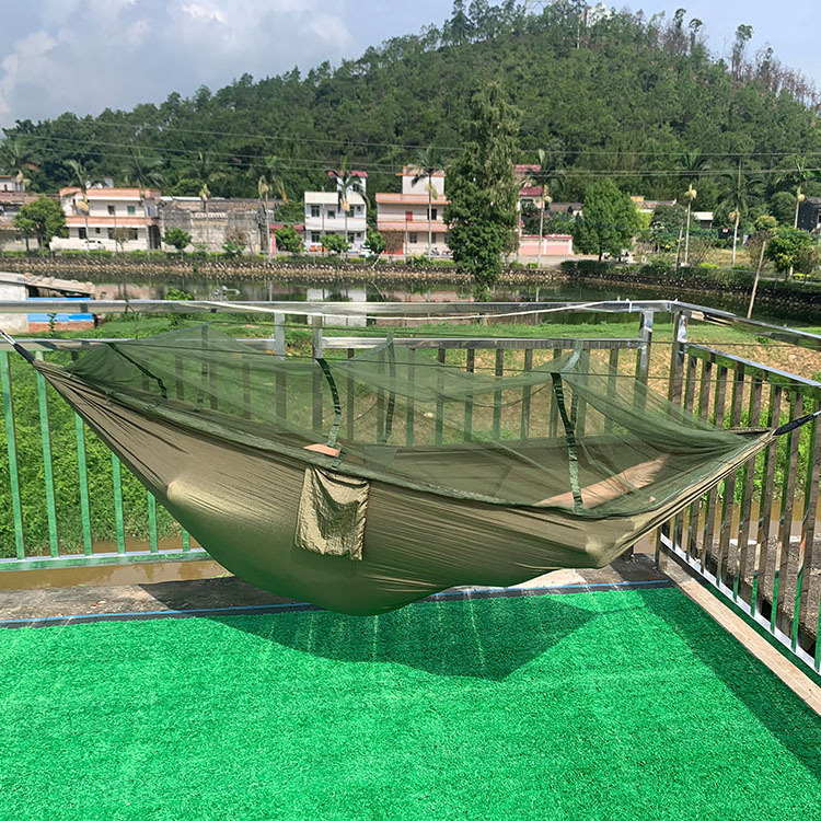 Camping hammock with mosquito net camping mosquito net bed thousand autumn balcony shaking bed