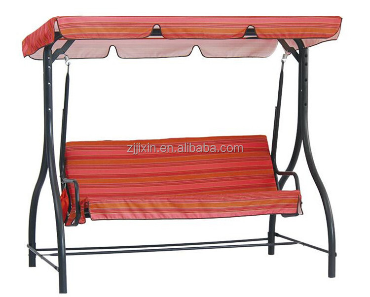 Outdoor furniture Patio Canopy Porch Swing Bench Garden Swing Chair with Swing Top Cover canopy