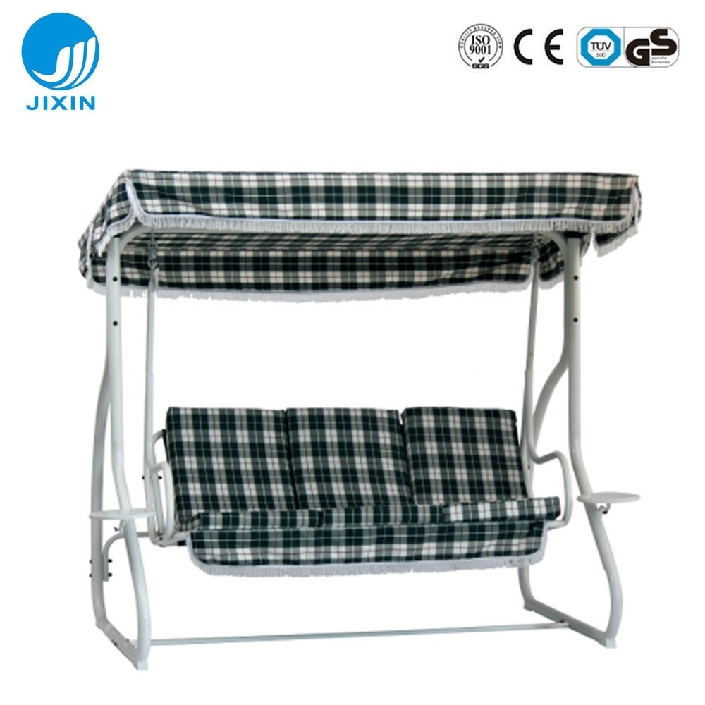 Outdoor furniture Patio Canopy Porch Swing Bench Garden Swing Chair with Swing Top Cover canopy