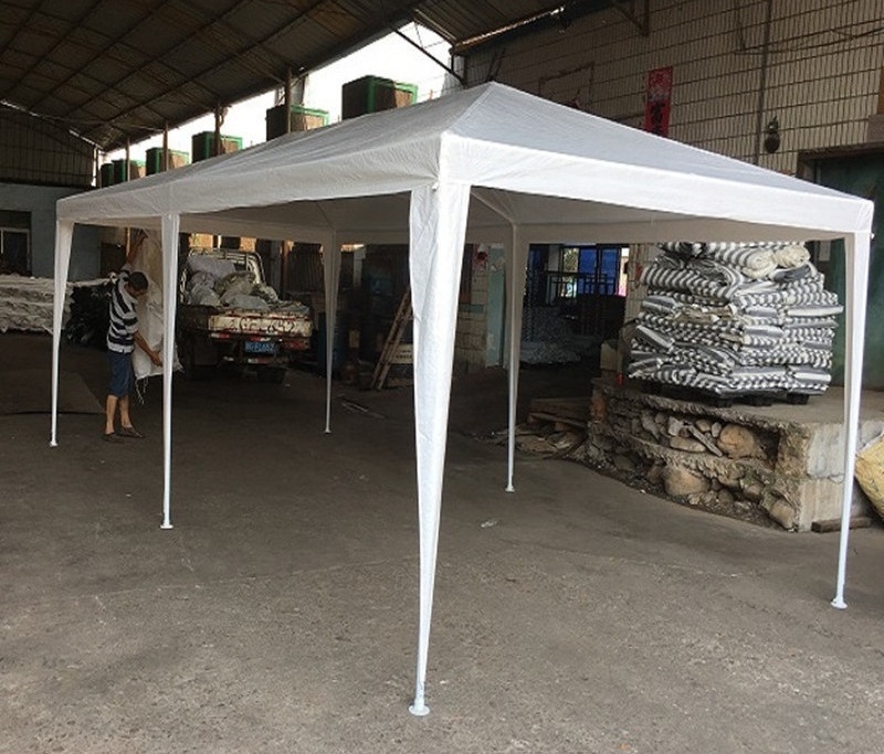 New arrival Factory PVC coated 420D oxford high quality fabric steel frame outdoor tent 3x3, 3x6m canopy gazebo