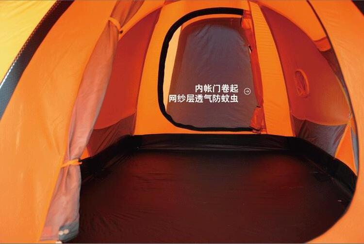 New arrival high quality Outdoor four season double layer family 1-2 person Camping Tent