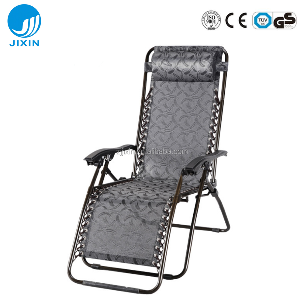 Outdoor Garden Patio Beach Recline Zero Gravity Massage Chair Folding Bed Luxury Lounge