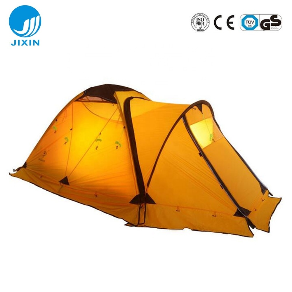 New arrival high quality Outdoor four season double layer family 1-2 person Camping Tent