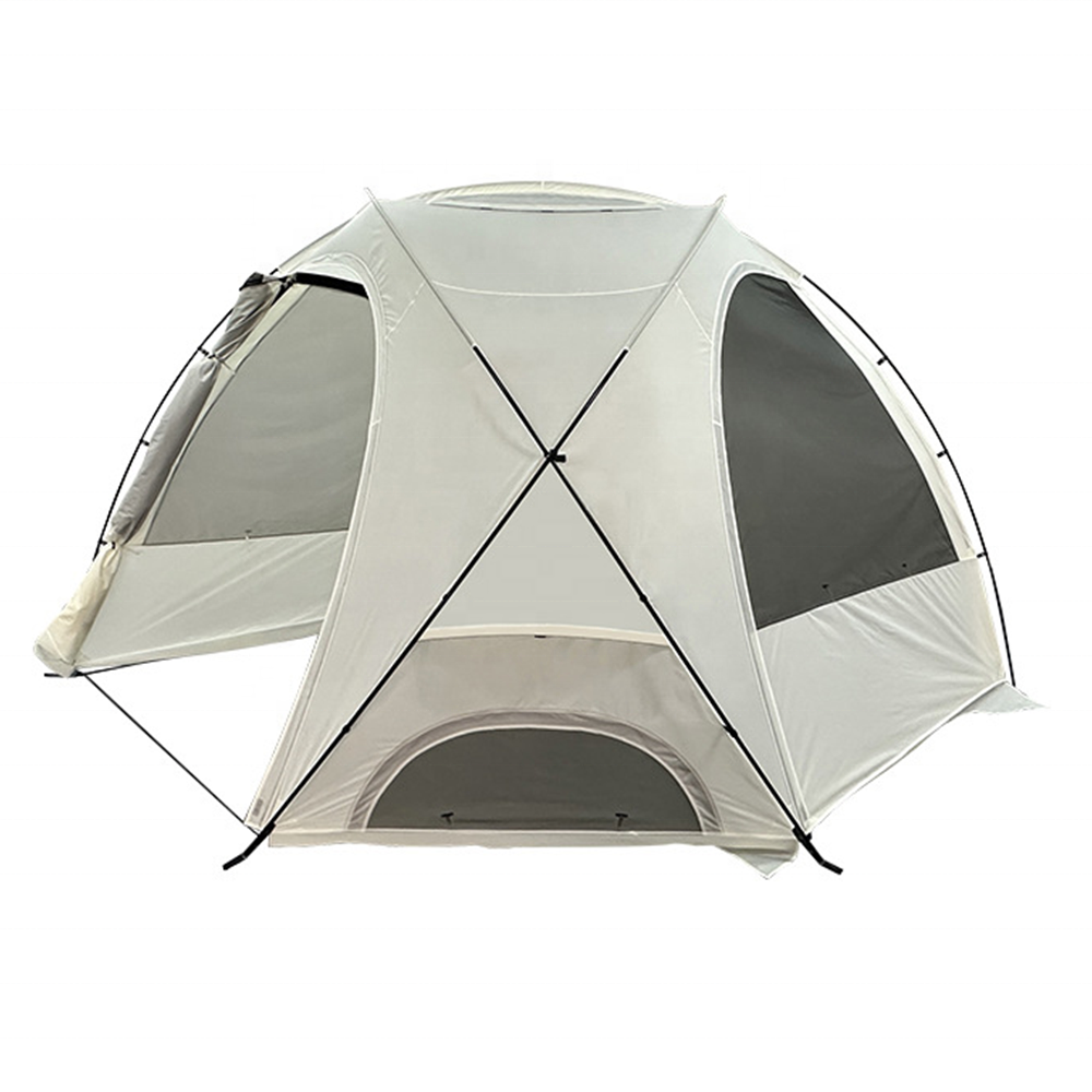 Outdoor circle cube round tent waterproof family camping tent for hiking picnic party garden patio