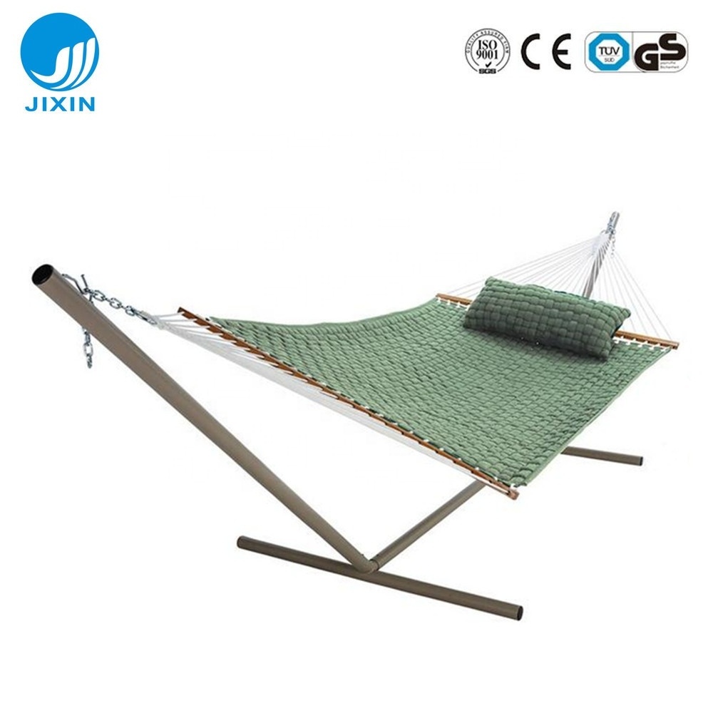 Outdoor garden leisure products picnic Portable Folding Hammock with Frame Stand Carrying Bag