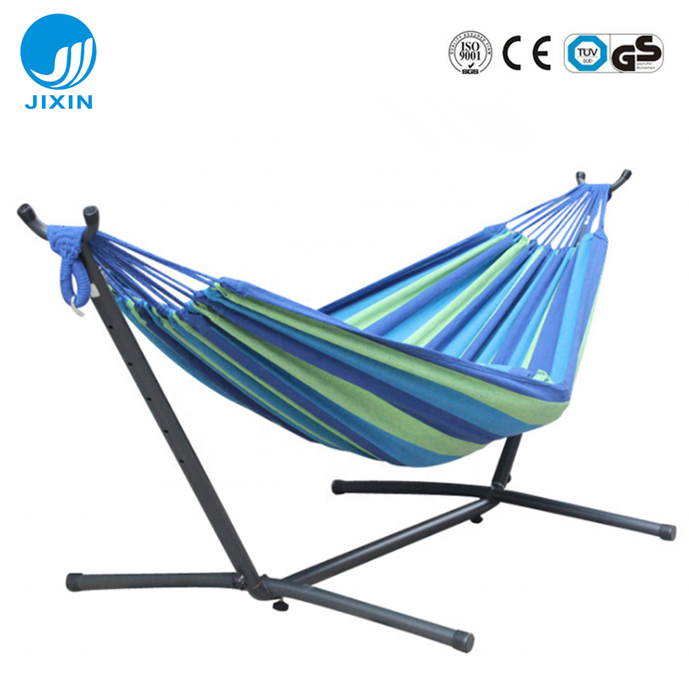 Outdoor furniture patio Free Standing Swing Garden camping Hammock with Metal Frame stand