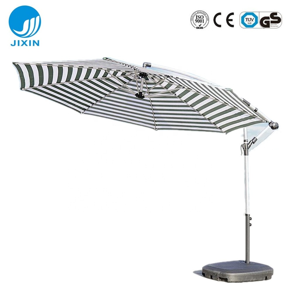 2023 new arrival Outdoor patio garden aluminum metal cantilever patio umbrella