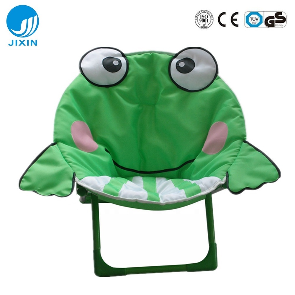 Indoor outdoor Best-seller Lovely ladybug camping folding beach Moon Chair for kids