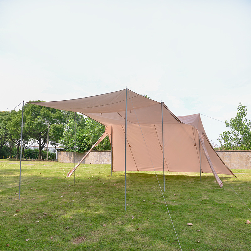 Outdoor cloud cover A tower awning shelter Twin Peaks camping tent awning camping