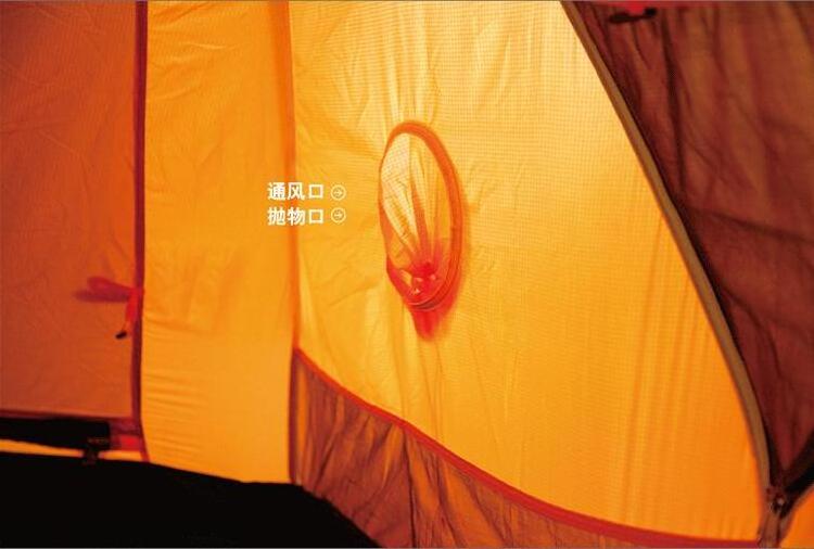 New arrival high quality Outdoor four season double layer family 1-2 person Camping Tent