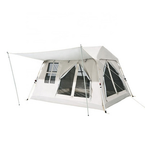 Outdoor camping windproof rainproof sunscreen house type tent portable automatic speed open holiday mountain residence