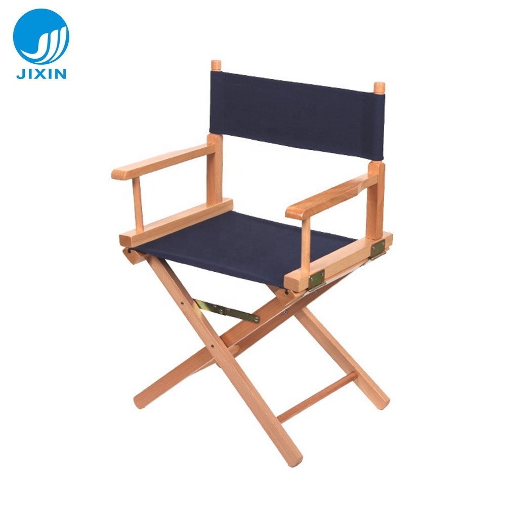 Outdoor indoor High quality beech wood Professional Lightweight Foldable Desk Wood Artist Directors Chair