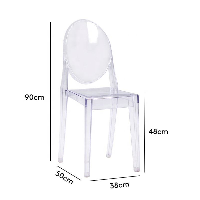 Indoor furniture Net red household plastic crystal stool acrylic transparent makeup chair