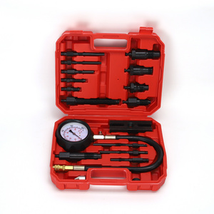 vehicle diagnostic tool diesel engine pressure compression tester TU-15B diesel cylinder pressure gauge kit