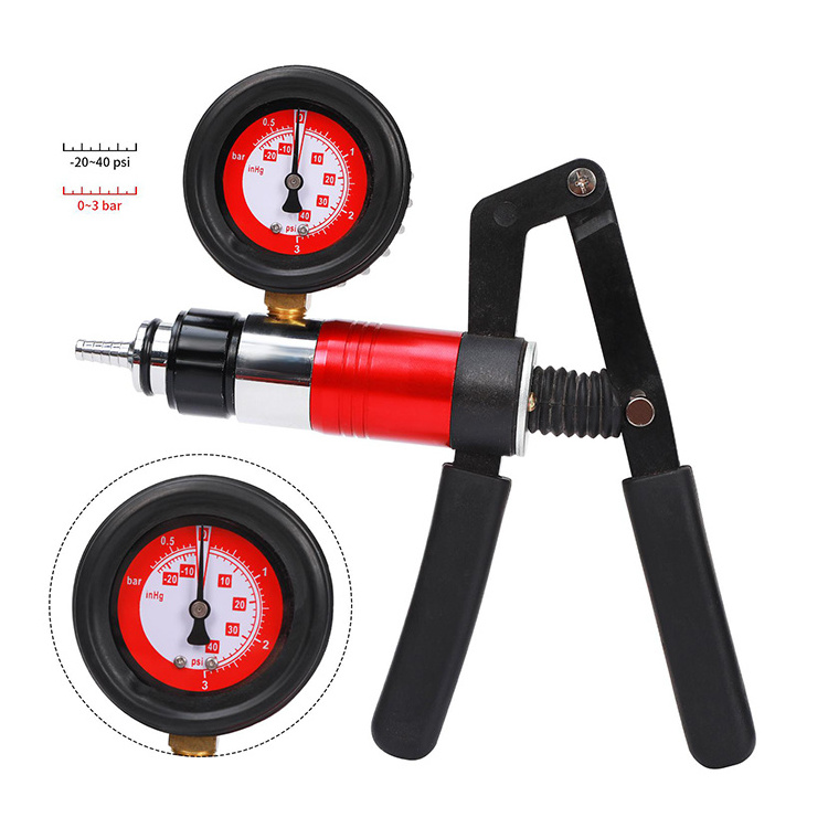 Hand Held Vacuum Pressure Pump Brake oil changing tools Tester Brake Bleeder For Car