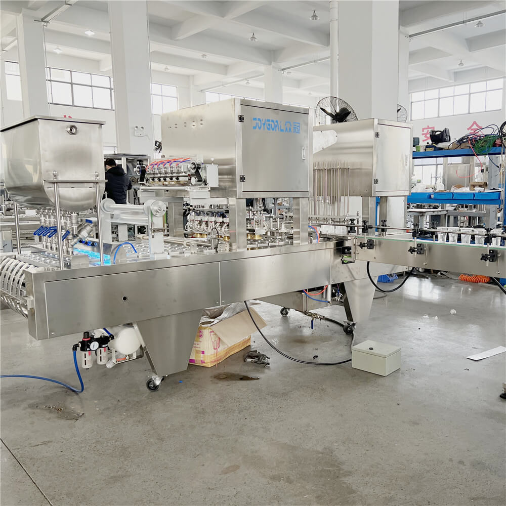 New Design Cup Filling and Sealing Machine Juice Processing Machine Yogurt Packaging Machine for Carton Plastic Pots Plastic Dip