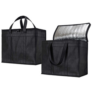 Extra Large Heavy Duty Insulated Reusable Tote Grocery thermal Shopping Bag Cooler Bag