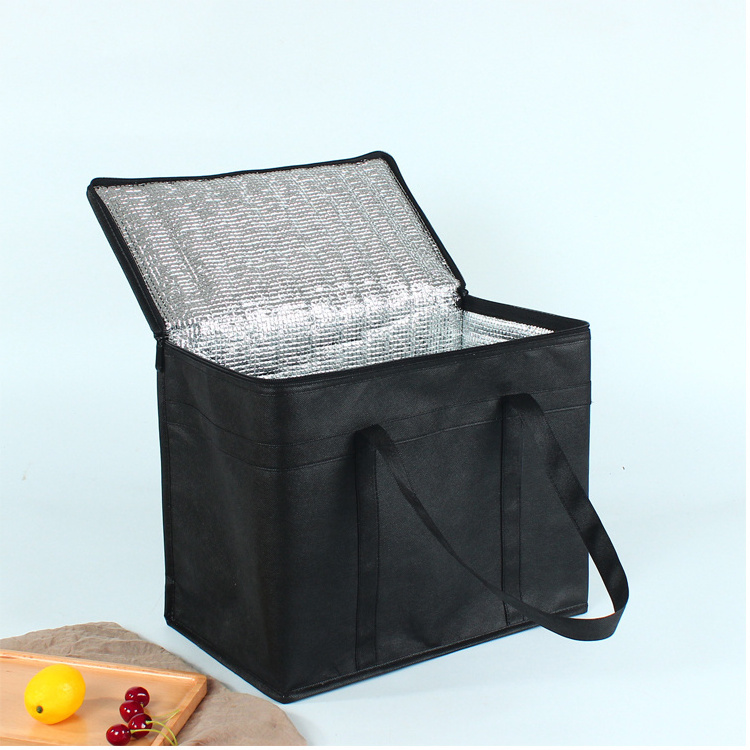 Extra Large Heavy Duty Insulated Reusable Tote Grocery thermal Shopping Bag Cooler Bag