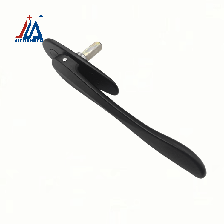 Hot sell mental axis flat shaft handle for folding door and window - Aluminum Zinc alloy folding door accessories shaft handle