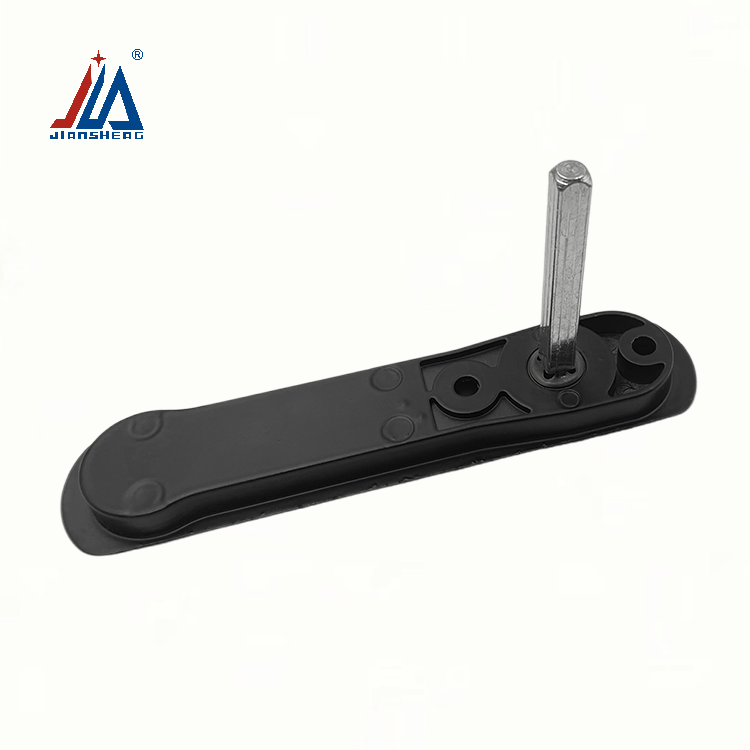 Wholesale aluminum profile zinc alloy square steel hidden locks handle aluminum windows and doors casement window handle lock