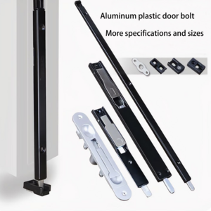 High security vertical door bolt aluminium vertical door flush bolt for aluminum wooden double doors