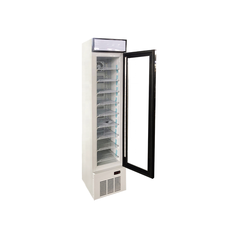 118L Commercial Upright Ice Cream Frozen-food Display Showcase  Freezer LSD-118L