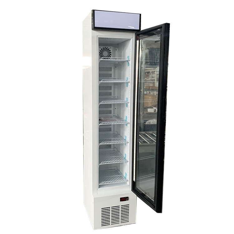 118L Commercial Upright Ice Cream Frozen-food Display Showcase  Freezer LSD-118L