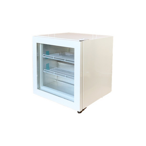 Countertop Mini Glass Door Ice Cream Display Freezer SD-55