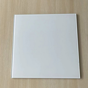 eva laminated white glass opal white laminated glass milky white pvb laminated glass