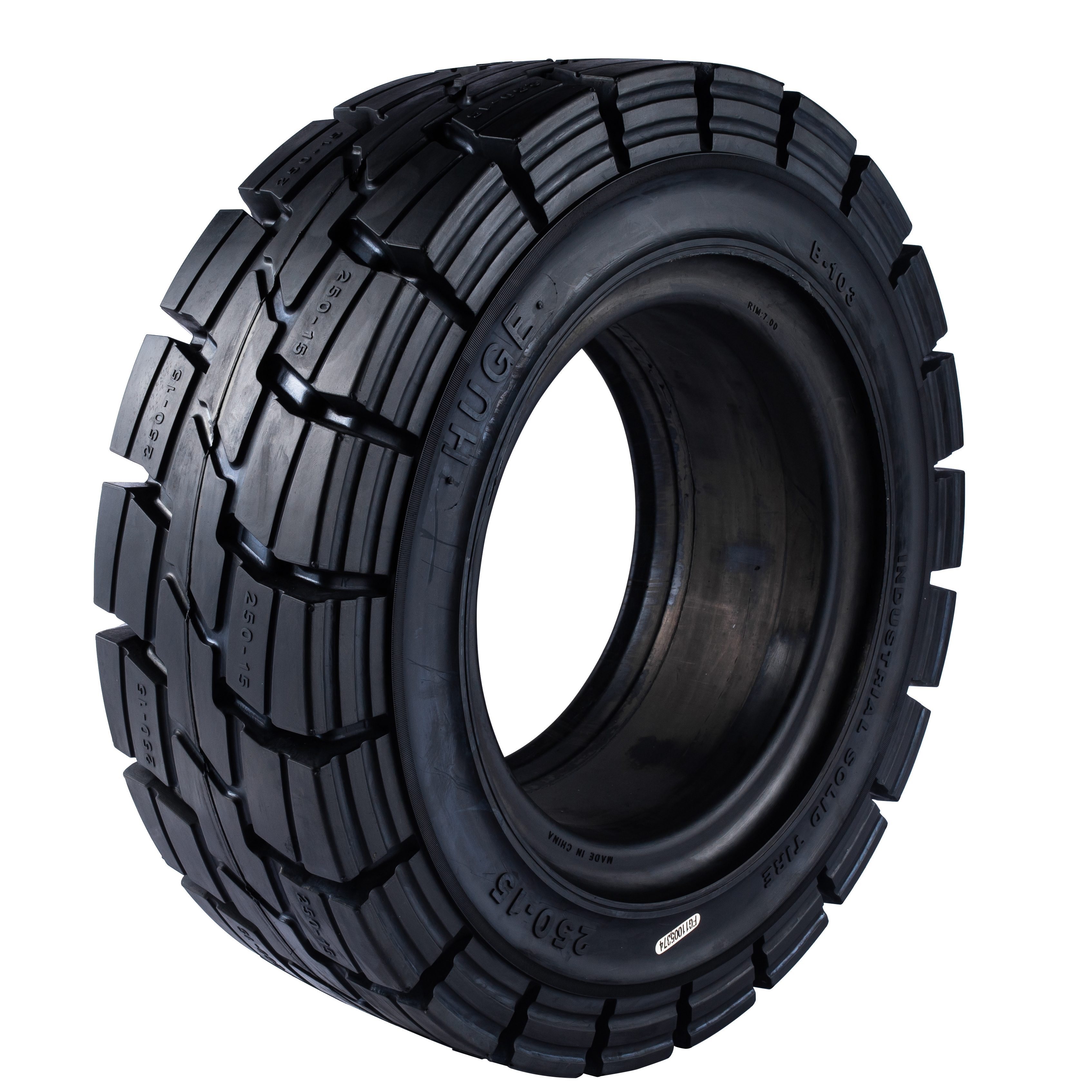 GNAS brand resilient forklift solid tyre 700-12 for Linde forklift