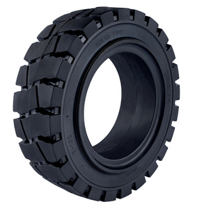 Solid Tire Supplier forklift rubber tires 5.00-8 6.00-9 6.50-10 7.00-12