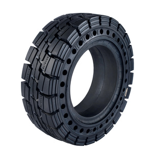 Wholesale Industrial Solid Tyre High Quality Black Rubber Tire for Forklift Truck 28x9-15  B103