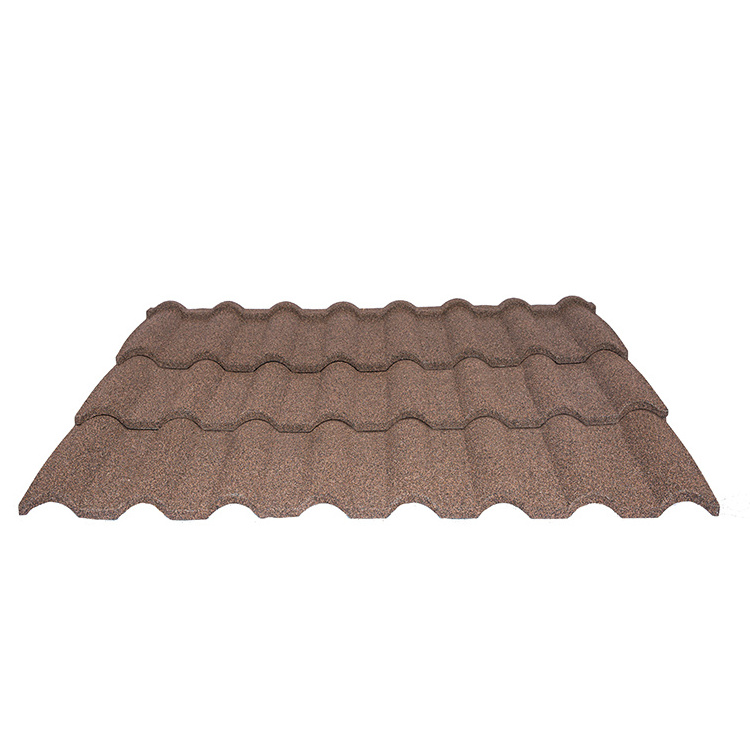 Light Weight Stone Coated Steel Roof Tiles Building Materials for Villa, Bungalow to Ghana Nigeria Zambia Kenya