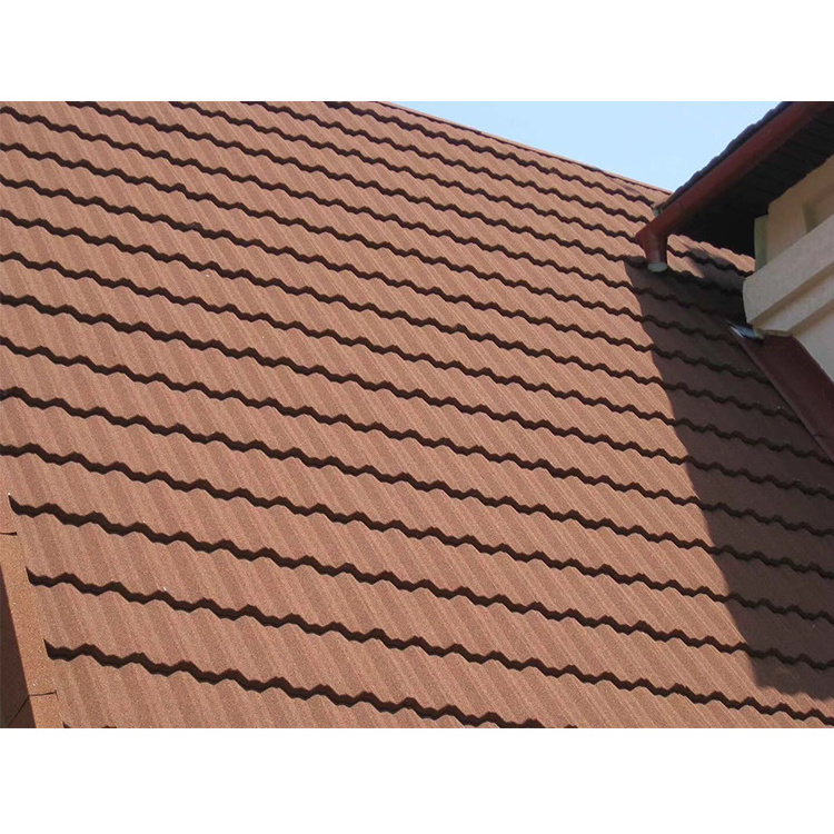 Wholesale Factory Price Hot Sale Stone Coated Steel Roof Tiles For Philippines Ghana Nigeria