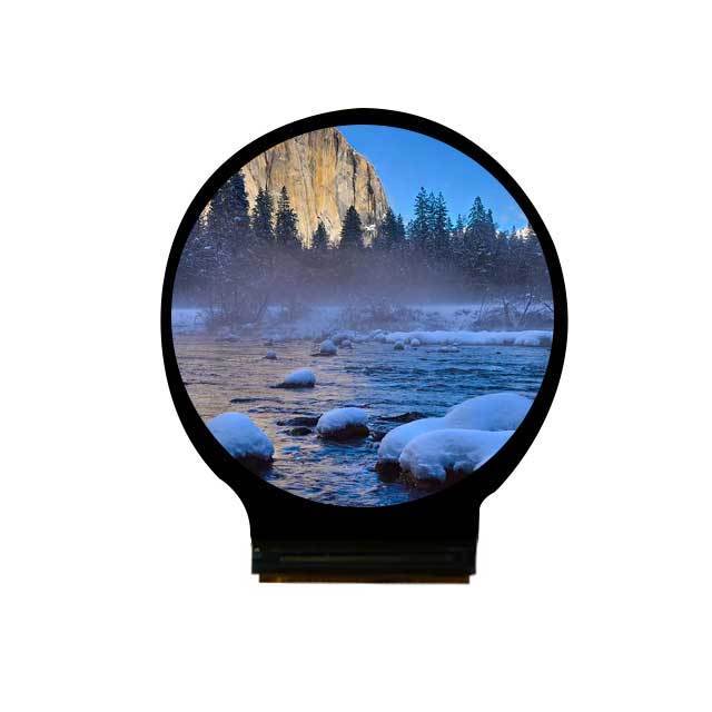 2023 KH Small Round TFT Circular Screen 4 inch LCD Display With Capacitive Touch Screen Panel