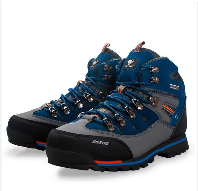 men no slip outdoor mountain shoes waterproof climbing trekking shoes hiking boots