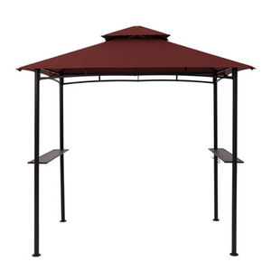 Ready To Ship Wholesale Outdoor BBQ Gazebo with Shelves 5x8 ft. Grill Gazebo Canopy for Patio Lawn Garden