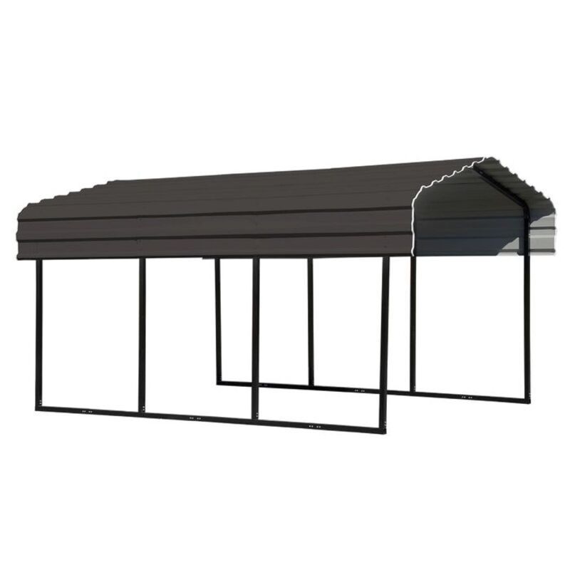 Shelter Wholesale Prefab Garages Portable Metal Frame Carport 10X15 Removable Car Awning Canopy Outdoor Parking