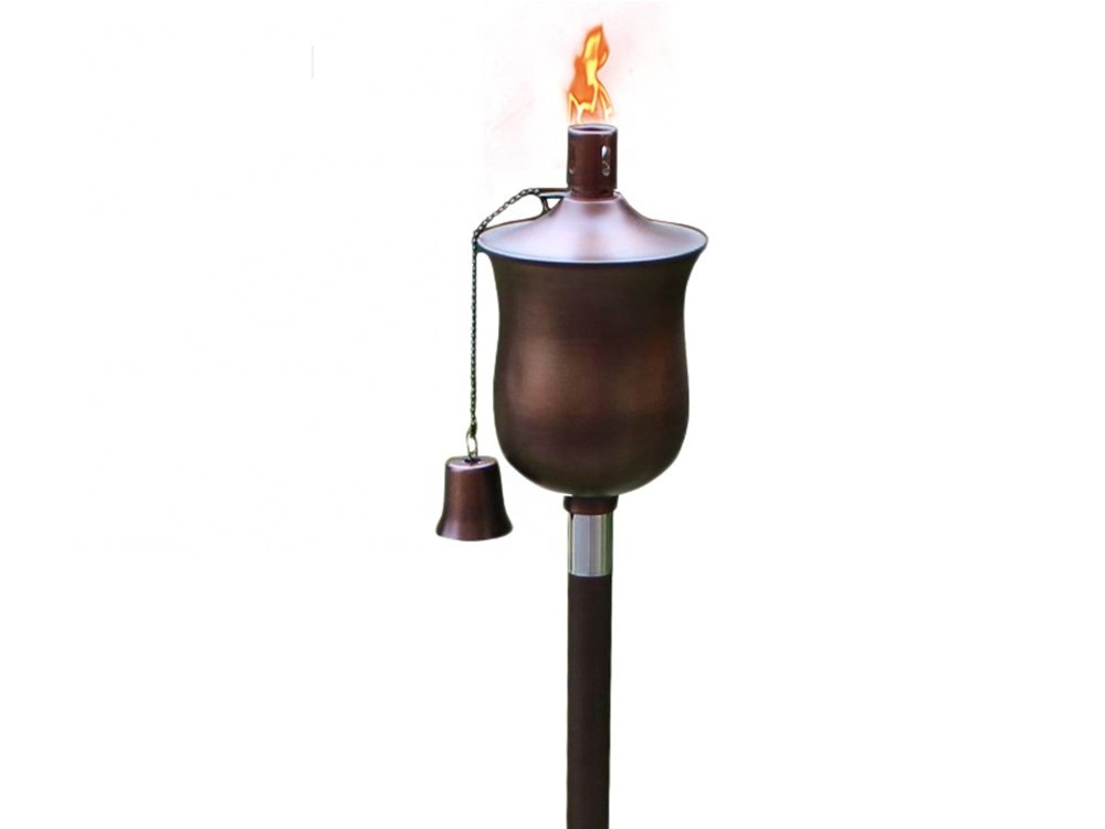 TIKI Classic Steel lawn torch for outdoor